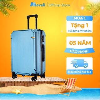 Vali kéo du lịch size 20 inch, 24 inch valy kéo mini nhựa abs - mã 222#