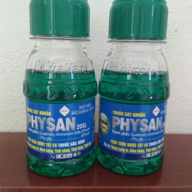 01 chai Physan 100ml diệt vi khuẩn thối nhũn hoa lan thuốc trị thối nhũn dạng chai