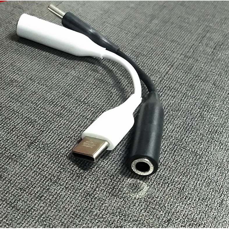 Cáp chuyển đổi Type C sang jack tai nghe tròn 3.5mm cho Samsung oppo vivo xiaomi vsmart - adapter otg tai phone zil.N10