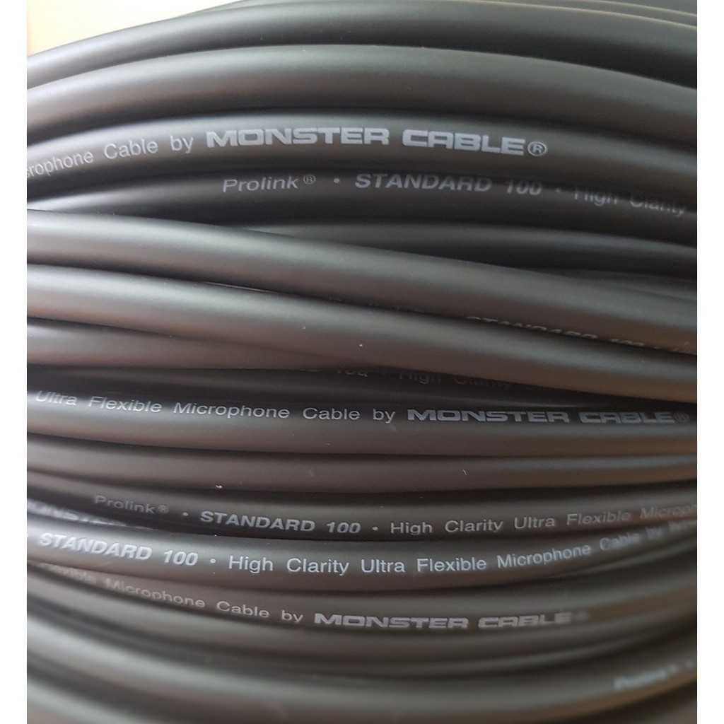 1 cuộn Dây tín hiệu âm thanh Monster Standard 100 chính hãng cao cấp