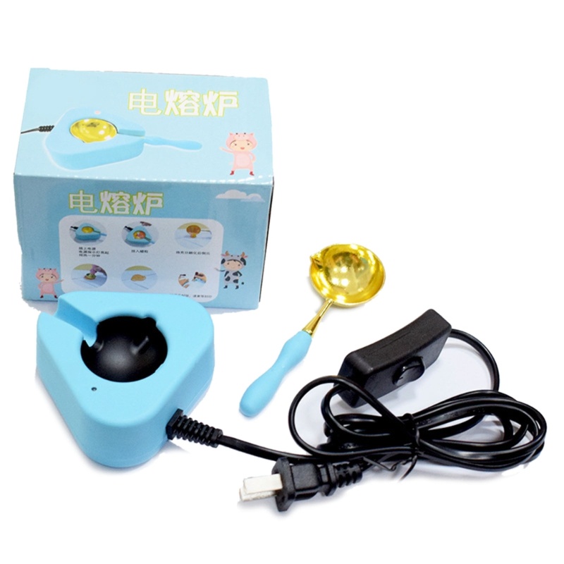 Bộ Nồi Nấu Sáp Niêm Phong Bì Thư Tiện Dụng