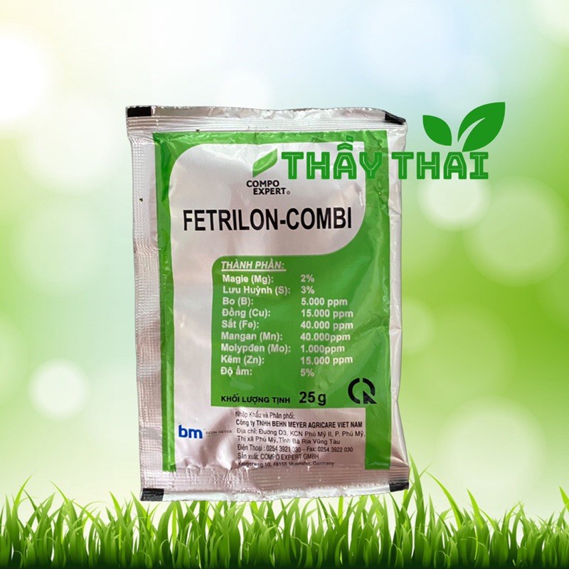 Phân Bón Lá Vi Lượng Fetrilon Combi Đức, Phân bón lá trung vi lượng nhập khẩu châu âu