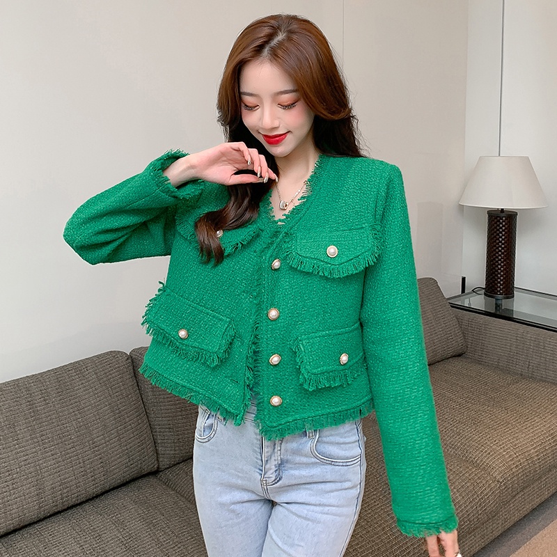 Áo khoác thời trang mùa thu thanh lịch cho nữ