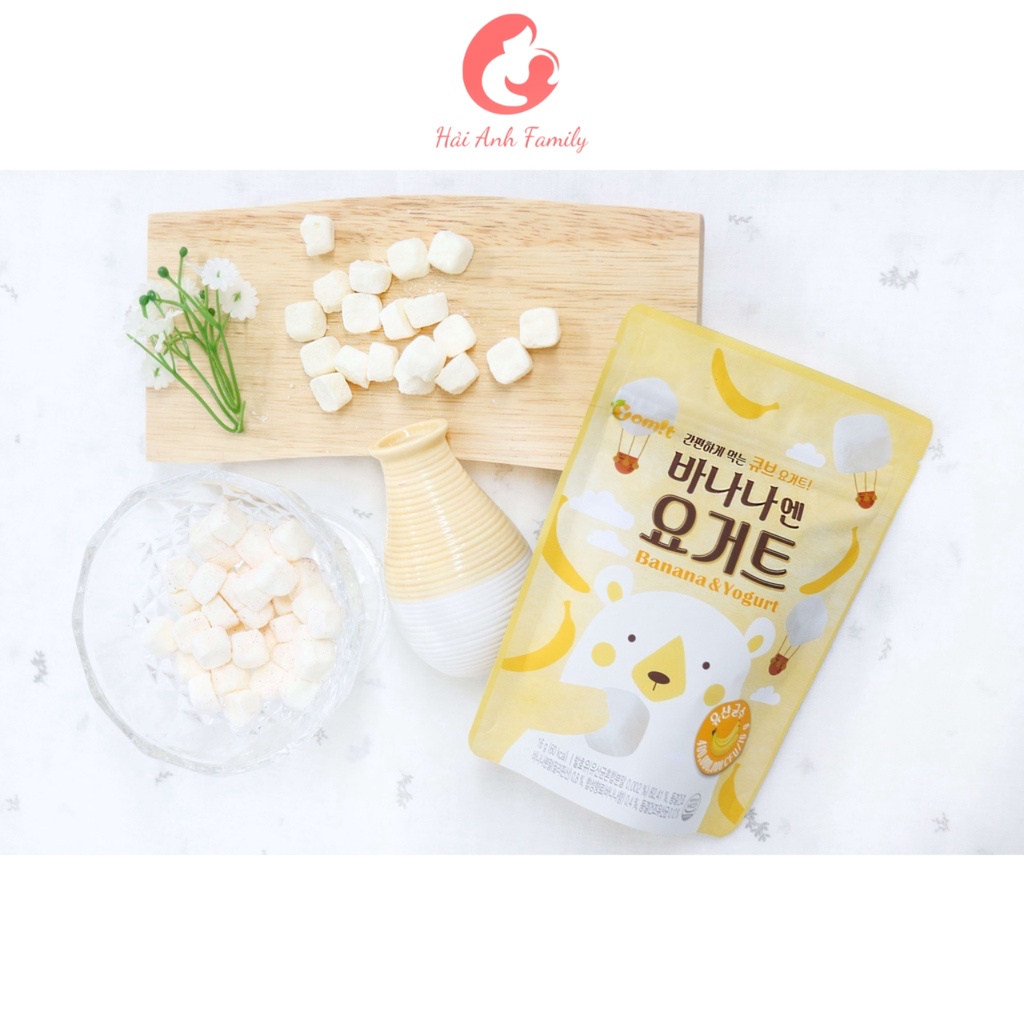 Sữa chua khô sấy lạnh Yomit cho bé ăn dặm từ 6 tháng tuổi 16g