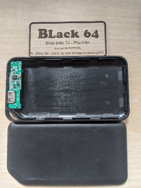 Box sạc dự phòng dùng pin lipo