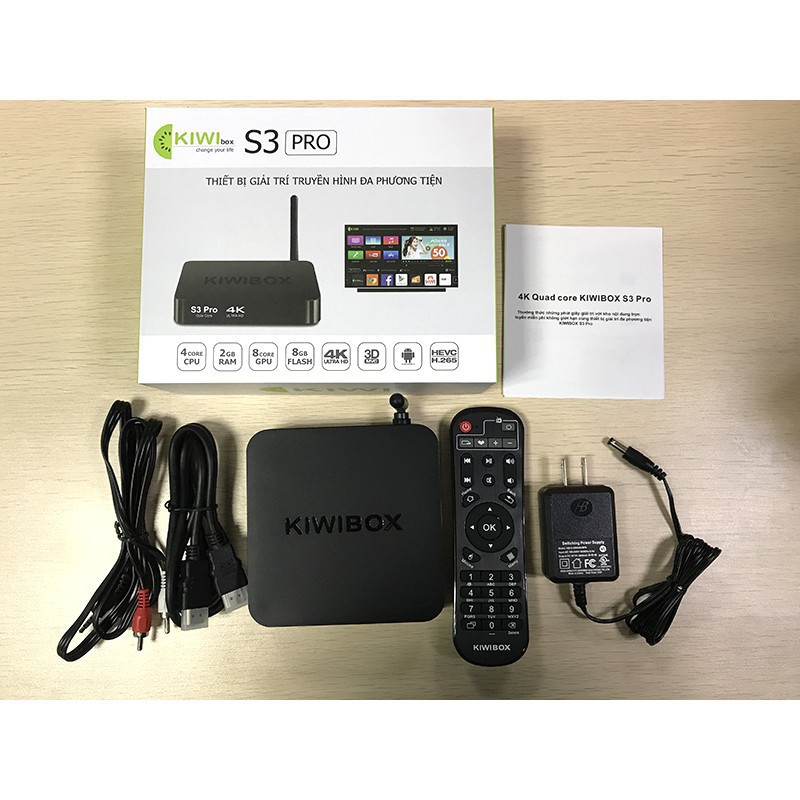 [HOT] [HOT] Kiwibox S3 Pro Ram 2G + tặng kèm chuột không dây