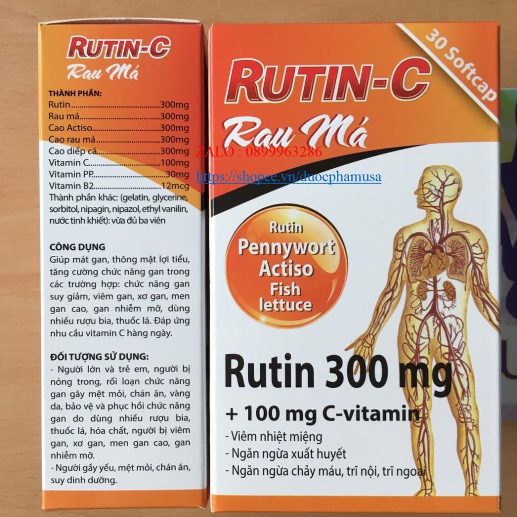 Rutin c rau má .