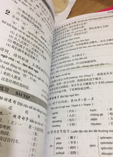 Sách 301 Câu Đàm Thoại Tiếng Hoa ( Trương văn giới lê khắc kiều lục ,khổ to )