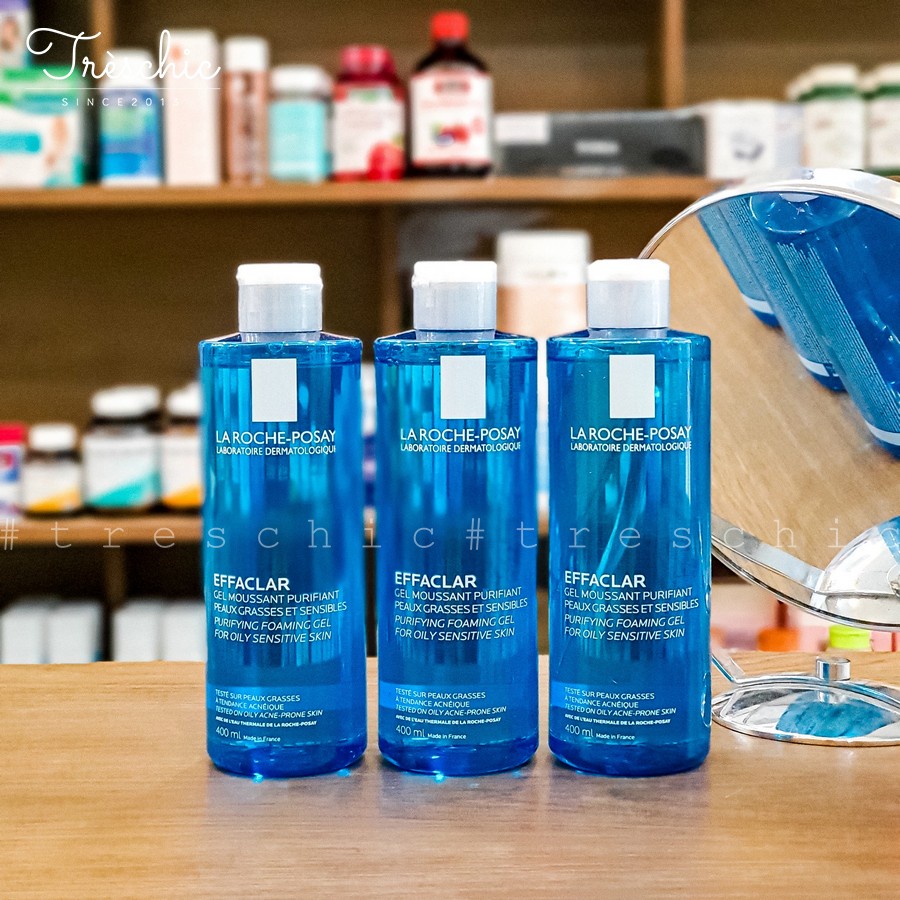 Sữa Rửa Mặt La Roche-Posay Effaclar Purifying Foaming Gel pH 5.5 Dịu Nhẹ Dành Cho Da Dầu 400ml | BigBuy360 - bigbuy360.vn