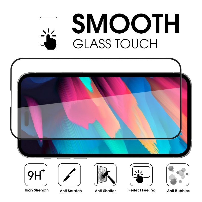 Kính Cường Lực HD Chống Trầy Bảo Vệ Màn Hình Cho iPhone 14 / 14 Plus / 14 Pro / 14 Pro Max