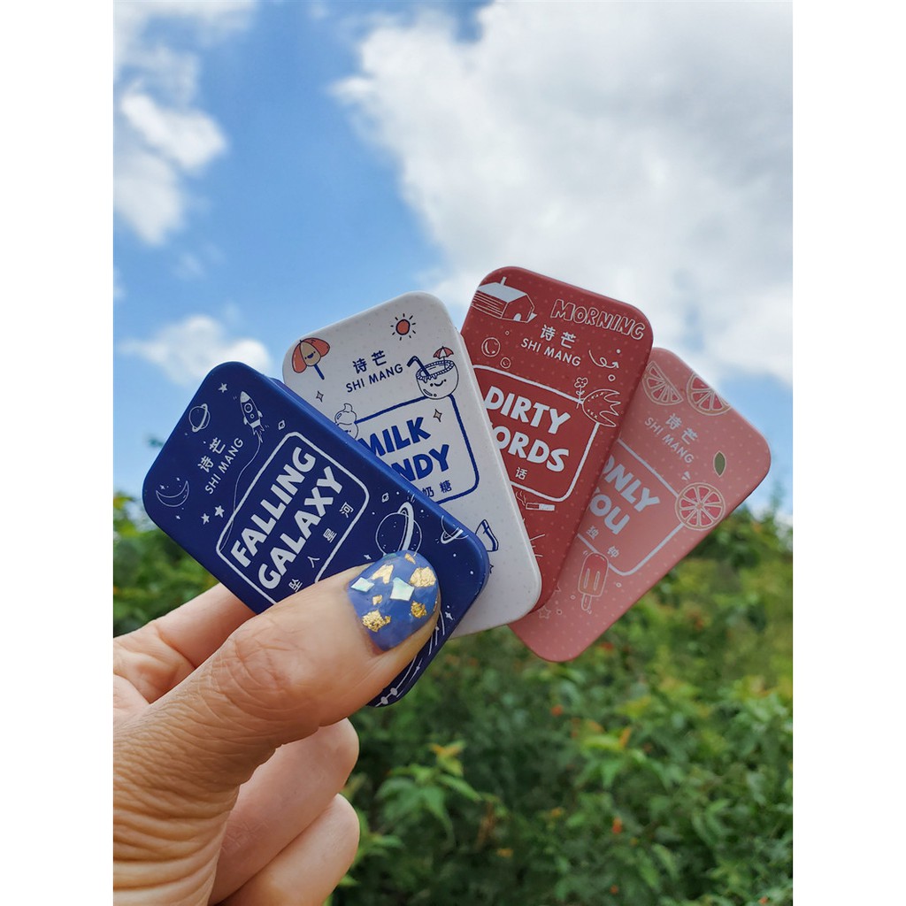 Nước hoa khô dạng sáp thơm mini SHIMANG hộp thiếc mùi hương trái cây nhiệt đới thơm lâu quyến rũ khử mùi dùng cho nam nữ | Thế Giới Skin Care