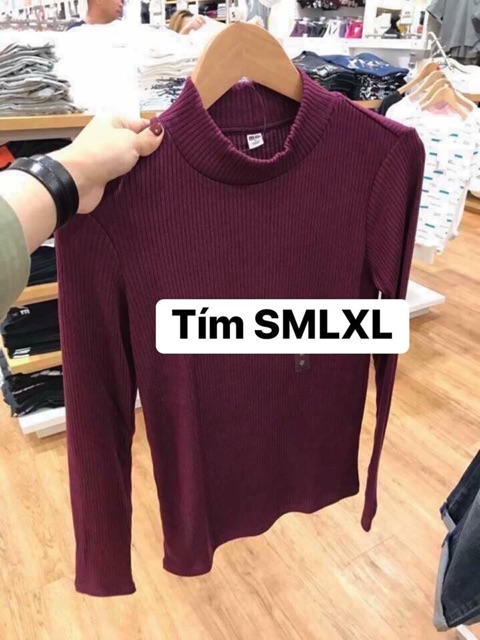 ÁO LEN TĂM CỔ 3 PHÂN UNIQLO CHÍNH HÃNG | BigBuy360 - bigbuy360.vn