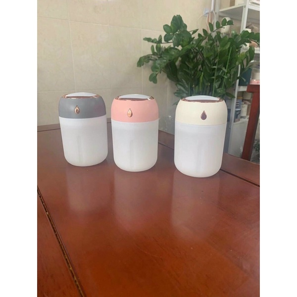 Máy phun sương tạo độ ẩm không khí USB mini bằng sóng siêu âm 220ML, khuếch tán hương thơm tinh dầu tại nhà, xe hơi
