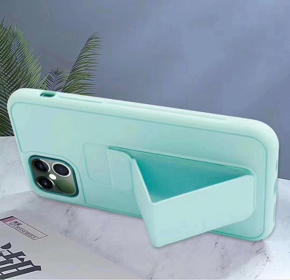 Candy Color Ốp lưng iPhone 11 Soft TPU+PC Case With Holder Apple iPhone XS Max XR Hard Case iPhone 11 Pro Max Phone Cover Shockproof Case