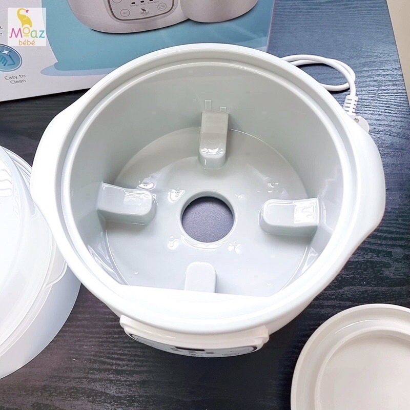 Nồi Nấu Cháo Chậm Moaz BéBé (MB-030) 1.5L - Ninh, Hầm Giúp Cháo Ngon, Mịn Sánh Nhuyễn Chính Hãng Bảo Hành 1 Năm