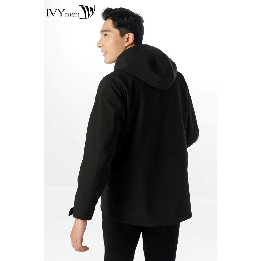Áo khoác gió cổ mũ nam IVY moda MS 70E3132