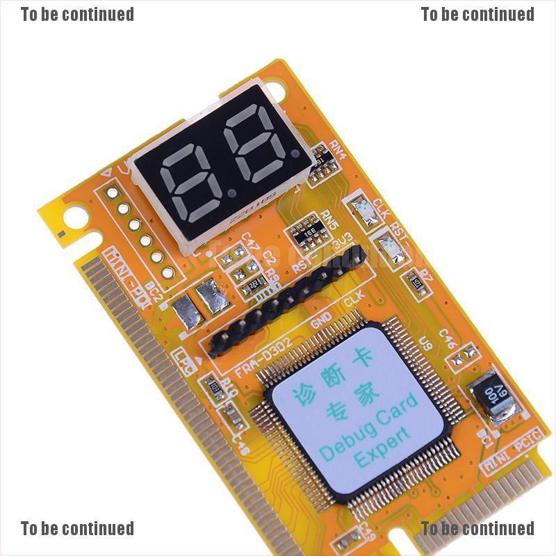 Card Chẩn Đoán Mini Pci-E Lpc Pc 3 Trong 1