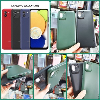 Ốp lưng Samsung A03 dẻo màu mềm mịn bảo vệ camera