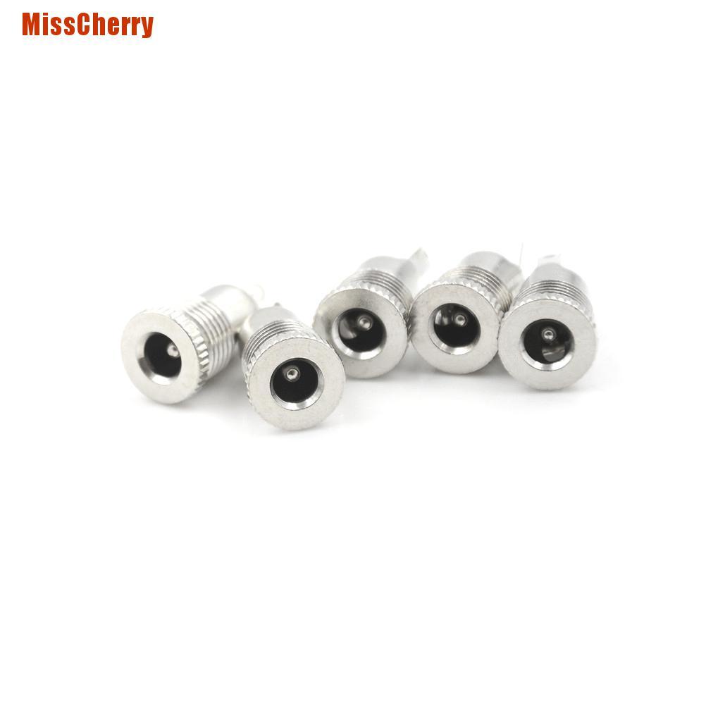 Bộ 5 Đầu Cắm Nguồn Dc 5.5mm X 2.5mm Chuyên Dụng