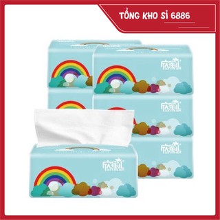 [HÀNG CHÍNH HÃNG] GIẤY ĂN CẦU VỒNG XIN MIER [THÙNG 30 GÓI]