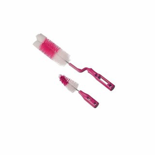 Bộ 2 bàn chải cọ bình và núm ty farlin bf-252