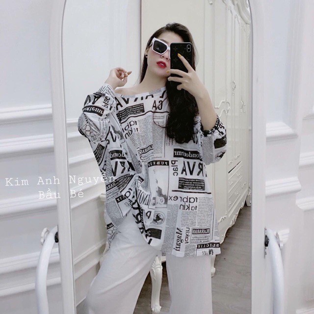 ÁO THUN GIẤY BÁO SIÊU HOT