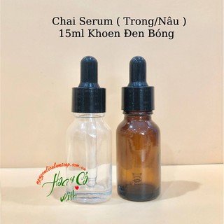 Chai Serum Nâu Rỗng (Nhiều Mẫu)