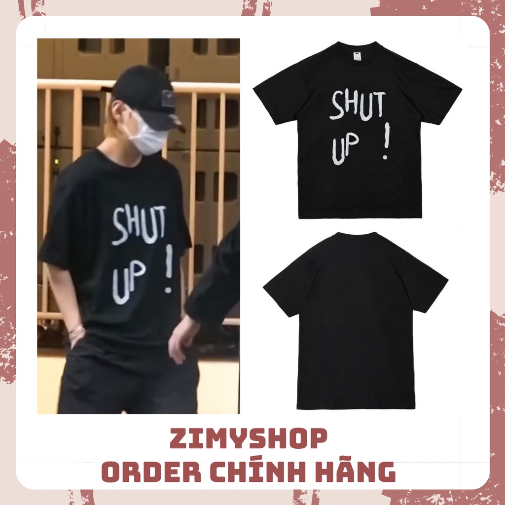 ÁO PHÔNG TAEHYUNG BTS SHUT UP l ORDER CHÍNH HÃNG HÀN QUỐC
