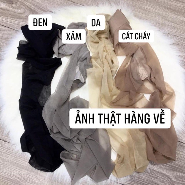 ✔️BÁN BUÔN - Quần tất tàng hình siêu thật chân cho chị em diện váy