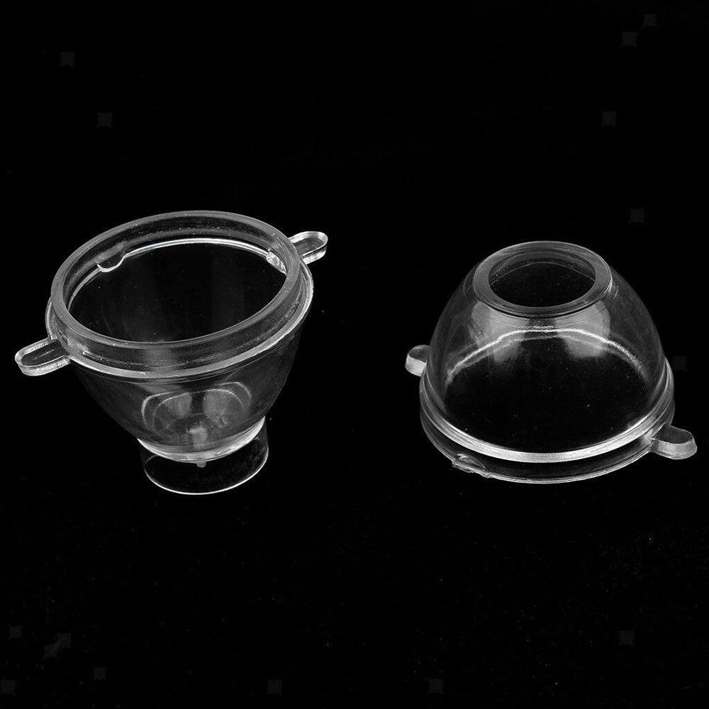 Khuôn Làm Nến Xà Phòng Hình Cầu Bằng Nhựa Trong Suốt