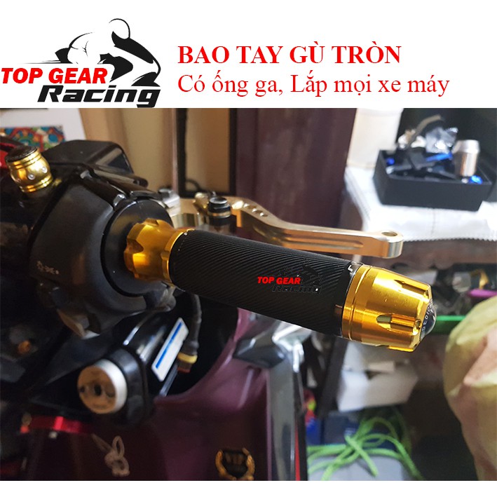 Bao Tay Gù Tròn Rizoma Nhôm CNC Thiết kế Đơn Giản &lt;TOPGEAR&gt;