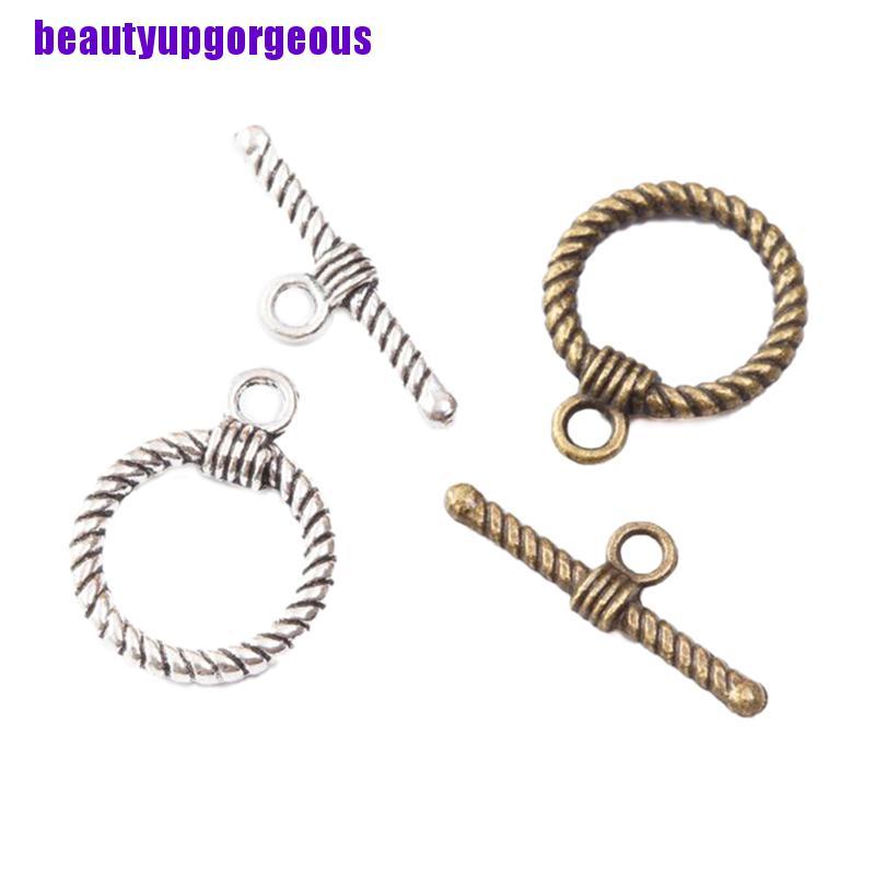 CHARMS Set 20 Móc Khóa Dùng Làm Đồ Trang Sức Diy Phong Cách Vintage