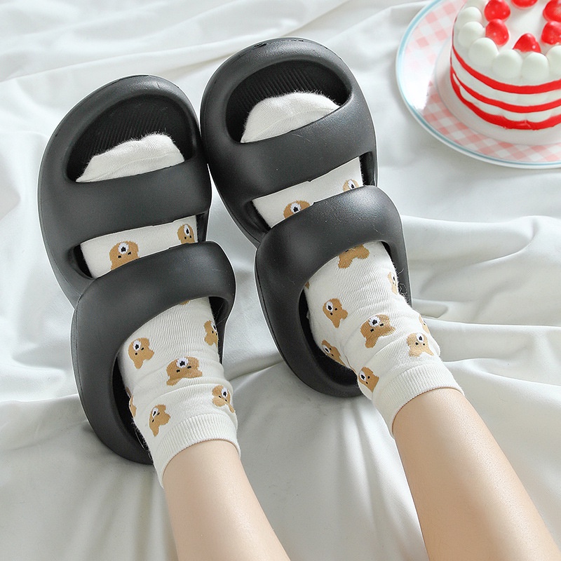 AYUER Dép sandal AYUER đế dày chống trượt phong cách Hàn Quốc