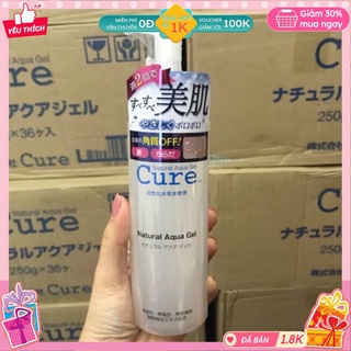 [ MẪU MỚI ] Tẩy Da Chết CURE NAUTURAL AQUA GEL 250g Nhật Bản