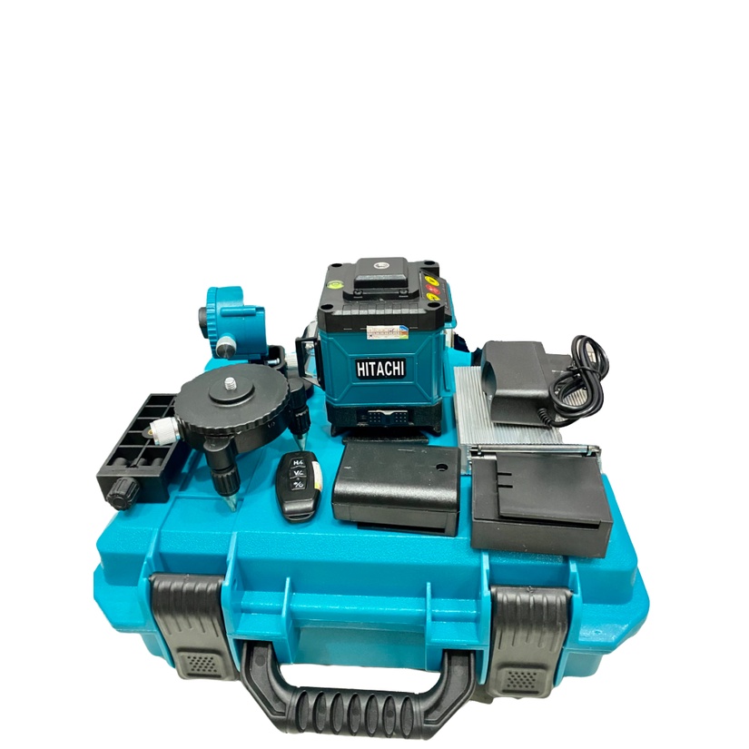 Máy bắn cốt cân mực tia laser 12 tia hitachi , Máy cân bằng laser đánh thăng bằng mặt phẳng, áp tường