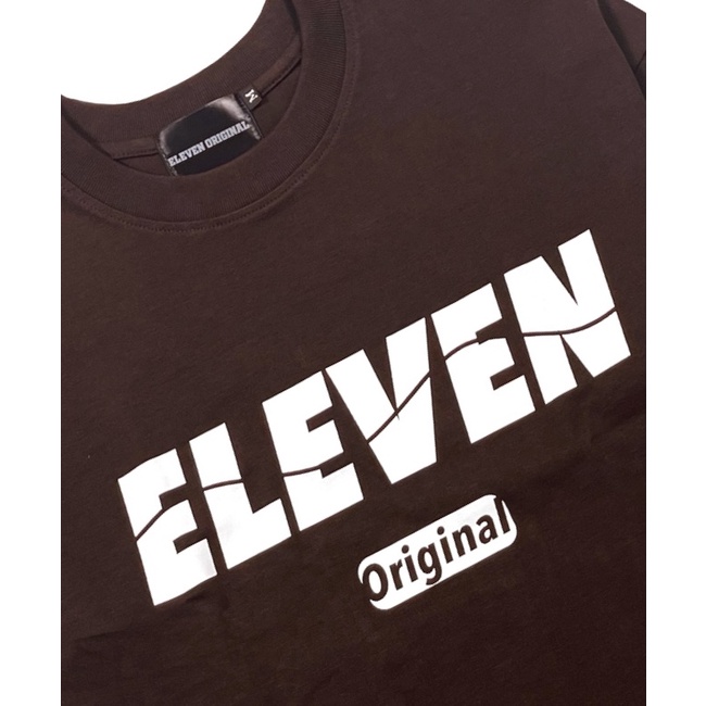 Áo thun Unisex Eleven Original - Brown