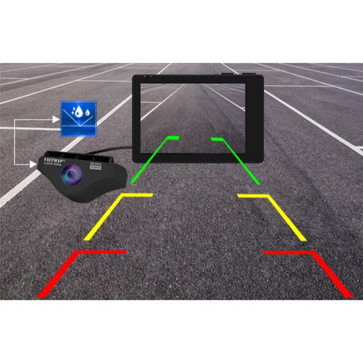 Camera hành trình Vietmap C65- ghi hình 4K kết hợp camera sau Full HD  1080p trang bị cảm biến ảnh Sony Starvis | BigBuy360 - bigbuy360.vn