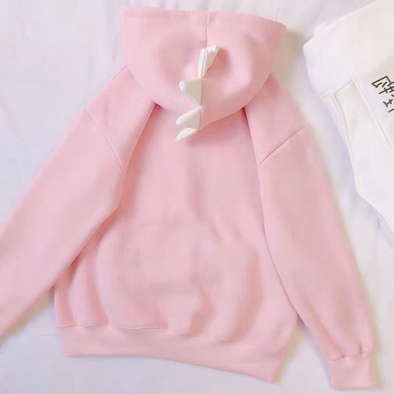 Áo Hoodie Nón Chui Trùm Đầu Nữ Chất❤️FREESHIP❤️ Vải Nỉ Poly Hàng Freesize 1 Cỡ Form Dáng Rộng Dưới 65kg Mặc Vừa (Khủng L | BigBuy360 - bigbuy360.vn