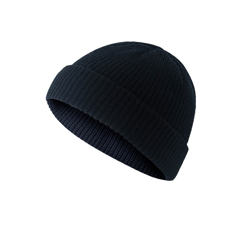 Mũ nón len Beanies nam nữ màu trơn mùa thu đông dáng tròn ngắn thời trang - Mã ML001 The Collar Box