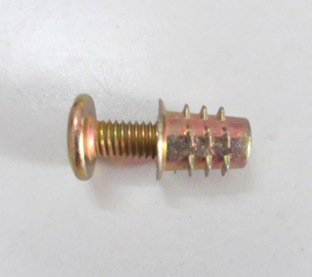 Bộ Túi 100 ốc cấy và bulong lục giác chìm 6x20mm ,Tán cấy, Ốc cấy gỗ kèm bulong