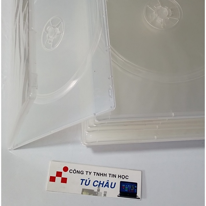 Hộp đựng đĩa CD - DVD nhựa trắng