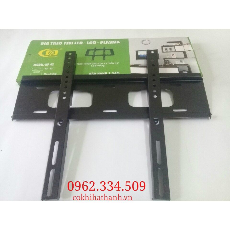 Giá treo tivi thẳng tường 40-60 inch hàng dày đẹp