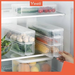 Hộp Yooli bằng nhựa bảo quản thực phẩm trong tủ lạnh an toàn tiện lợi