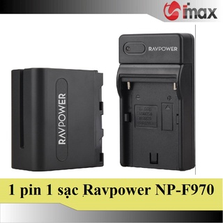 Combo pin sạc máy ảnh Ravpower cho Sony NP-F970