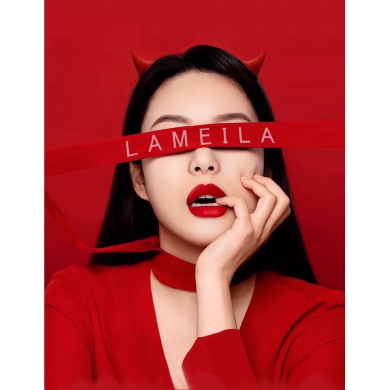 Son Kem Lameila Chất Nhung Lâu Trôi Không Đứt Nét Dưỡng Ẩm Màu Sắc Quyến Rũ | BigBuy360 - bigbuy360.vn