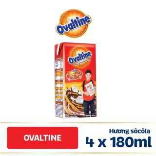 Thùng thức uống lúa mạch Ovaltine 48x180ml