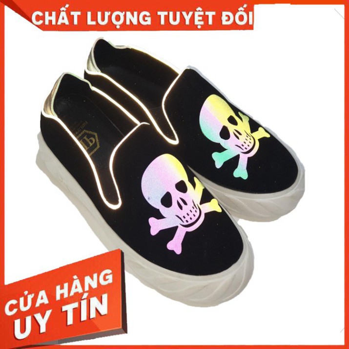 Giày Lười Nam Phản Quang Cực Chất - Thời Trang Trẻ Trung Năng Động Tiện Lợi | BigBuy360 - bigbuy360.vn