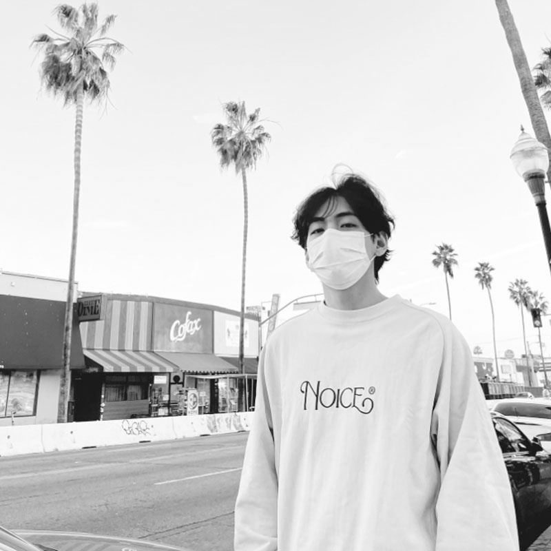 Áo Sweater Cotton Cổ Tròn Tay Dài Dáng Rộng KPOP BTS SUGA V Same 2022