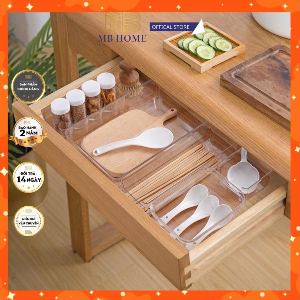 Khay Chia Ngăn Kéo Tủ Đựng Mỹ Phẩm Tiện Gọn - Khay Đựng Đồ Chia Ngăn Đựng Đồ Dùng Nhà Bếp Tiện lợi  !