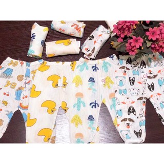 QUẦN DÀI COTTON GIẤY CHO BÉ